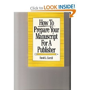 9781569249772: How to Prepare Your Manuscript for a Publisher