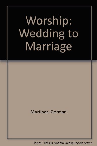 Beispielbild fr Wedding to Marriage zum Verkauf von Better World Books