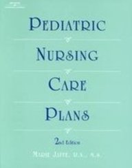 Stock image for Pediatric Nursing Care Plans for sale by ThriftBooks-Atlanta