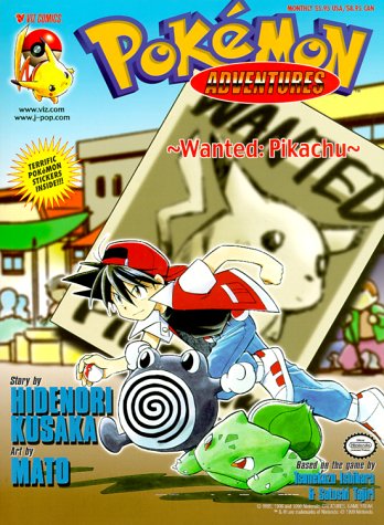 Pokemon Adventures, Volume 2: Wanted Pikachu (9781569313886) by Kusaka, Hidenori