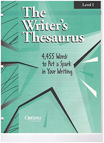 Stock image for The Writers Thesaurus, Level 1" for sale by Hawking Books