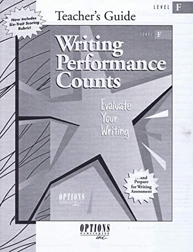 Stock image for Writing Performance Counts: Level F for sale by HPB Inc.