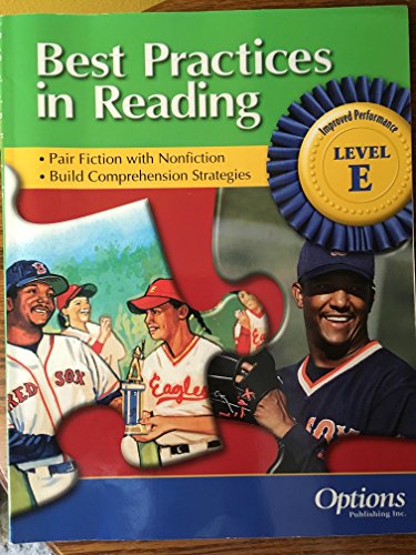 Stock image for Best Practices in Reading: Level E for sale by Books Unplugged