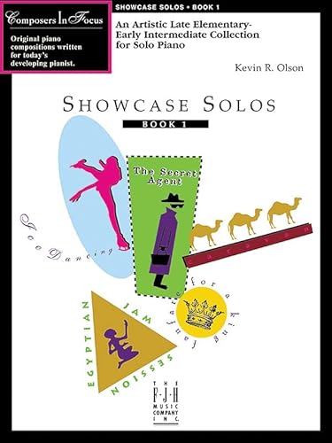 Beispielbild fr Showcase Solos, Book 1 (Composers in Focus) zum Verkauf von SecondSale