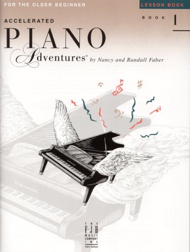 Stock image for Accelerated Piano Adventures: Lesson Book Level 1 for sale by Hawking Books