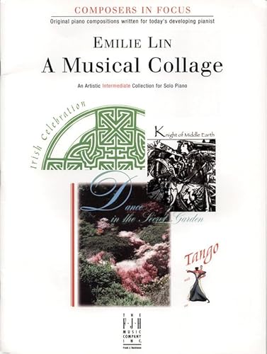 Imagen de archivo de A Musical Collage- Intermediate Piano Solo Bk 1 a la venta por Teachers Discount Music