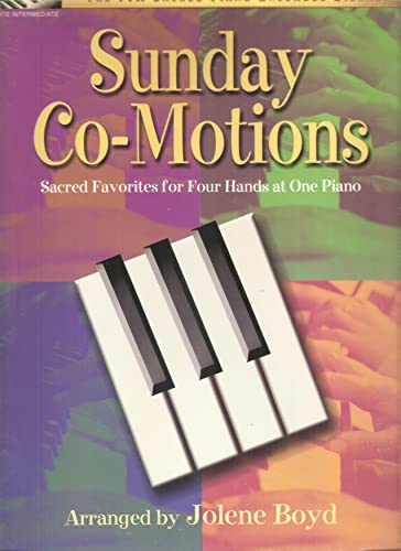 Imagen de archivo de Sunday Co-Motions (The FJH Sacred Piano Ensemble Library) a la venta por ThriftBooks-Atlanta