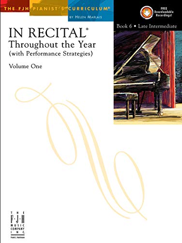 Stock image for In Recital Throughout the Year - Volume One, Book 6 for sale by SecondSale