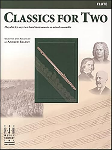 Beispielbild fr Classics for Two, Flute (Paperback) zum Verkauf von Grand Eagle Retail