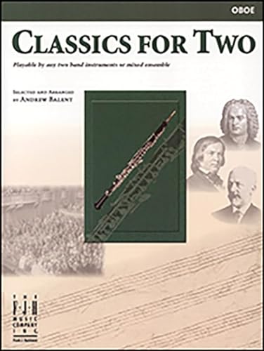 Beispielbild fr Classics for Two, Oboe zum Verkauf von GreatBookPrices