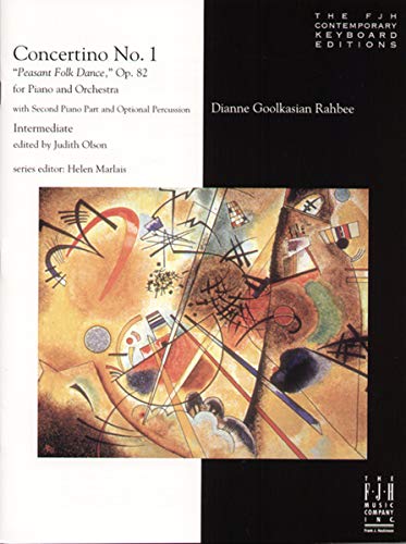 Imagen de archivo de Concertino No. 1 Peasant Folk Dance, Op. 82 for Piano and Orchestra a la venta por GreatBookPrices