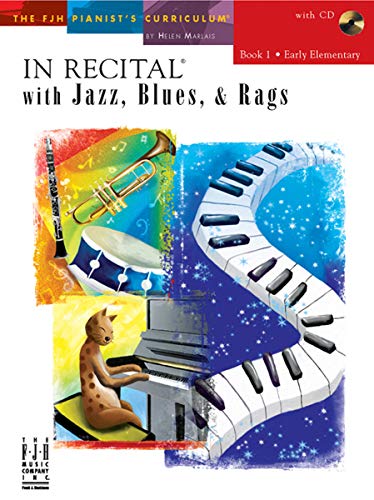 

In Recital with Jazz, Blues, and Rags, Book 1 (includes CD)