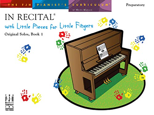 Beispielbild fr In Recital With Little Pieces for Little Fingers - Book 1 (Preparatory) zum Verkauf von St Vincent de Paul of Lane County