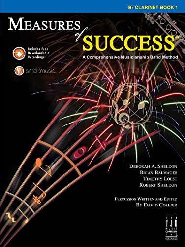 Stock image for Measures of Success Clarinet Book 1 for sale by SecondSale