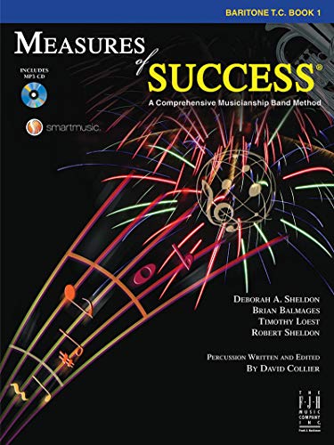 Stock image for Measures of Success - Baritone Treble Clef Book 1 for sale by BookResQ.