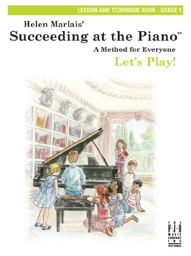 Beispielbild fr Succeeding at the Piano, Lesson and Technique Book - Grade 1 (with CD) zum Verkauf von Better World Books