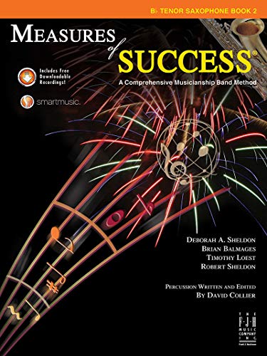 Stock image for Measures of Success B-flat Tenor Saxophone Book 2 for sale by SecondSale