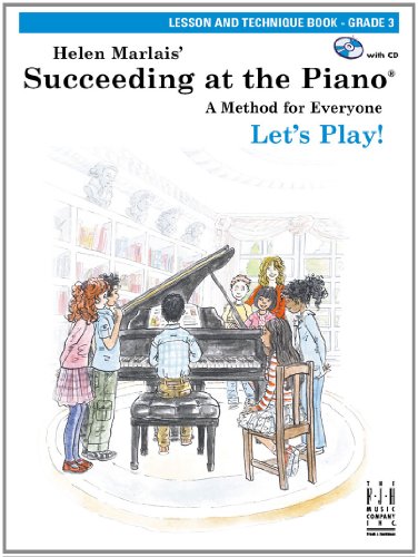 Beispielbild fr Succeeding at the Piano, Lesson & Technique, Grade 3 (with CD) zum Verkauf von Better World Books