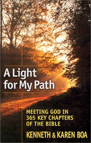 Stock image for A Light for My Path: Meeting God in 365 Key Chapters of the Bible for sale by BookHolders