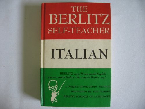 Imagen de archivo de Berlitz Self-Teacher: Italian a la venta por ThriftBooks-Atlanta