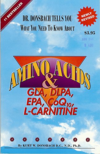 Imagen de archivo de Amino acids & GLA, DLPA, EPA, CoQ10, L-Carnitine a la venta por Your Online Bookstore