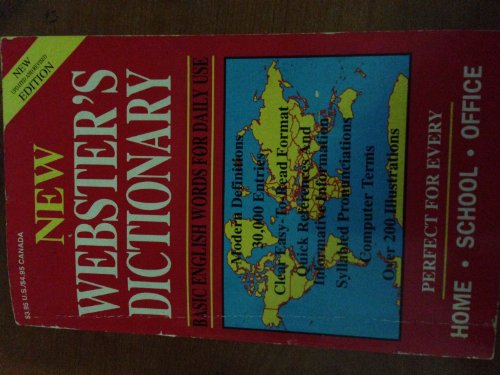 Stock image for New Webster's Dictionary - Basic English Words for Daily Use. (New Webster's Dictonary - Basic English Words for Daily Use.) for sale by Better World Books