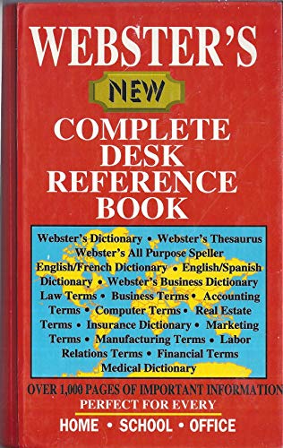 Beispielbild fr Websters New Complete Desk Reference Boo zum Verkauf von Wonder Book