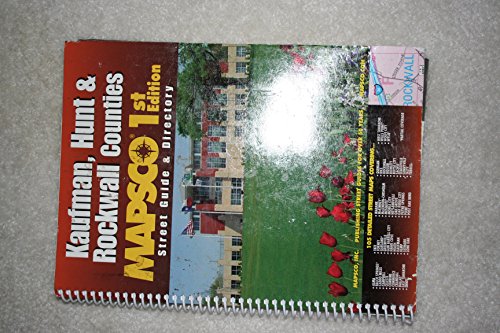 Stock image for Kaufman, Hunt & Rockwall Counties, Street Guide & Directory for sale by Half Price Books Inc.