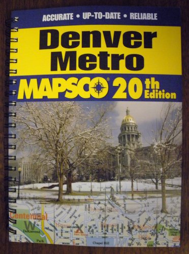 9781569662984: MAPSCO Denver Metro 20th Edition