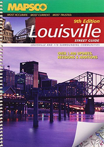 Beispielbild fr 9th Edition Louisivlle Street Guide zum Verkauf von Half Price Books Inc.