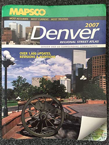 Stock image for Denver Regional Street Guide 2007 for sale by ThriftBooks-Atlanta