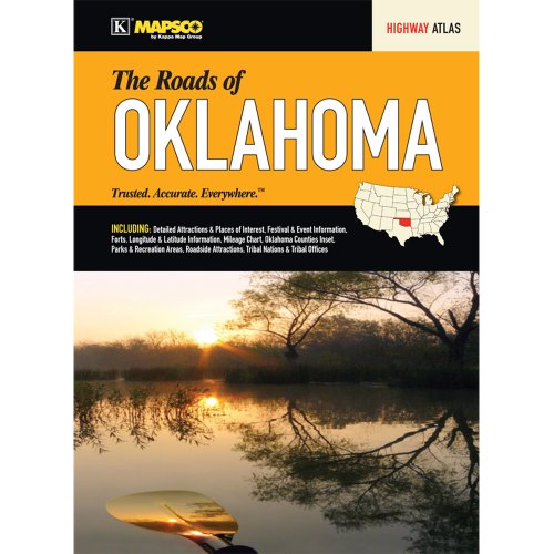 9781569664445: Mapsco The Roads of Oklahoma [Lingua Inglese]