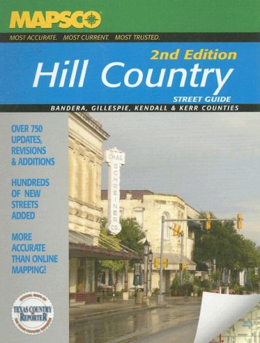 Beispielbild fr Hill Country Street Guide zum Verkauf von HPB-Ruby