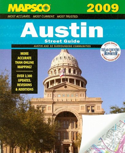 Stock image for Mapsco 2009 Austin Street Guide 2009 (MAPSCO Street Guide) for sale by SecondSale