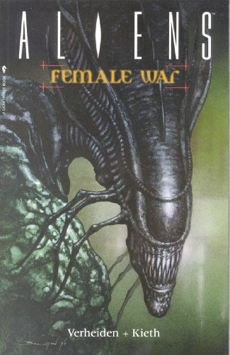 Aliens Female War Trade Paperback TPB John Bolton Xenomorph Queen Facehugger - Mark Verheiden