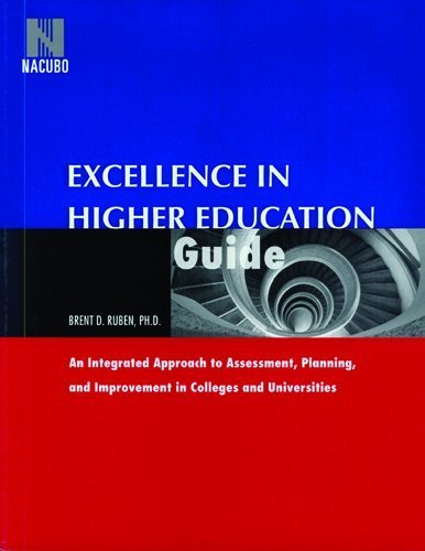 Beispielbild fr 2009 Excellence in Higher Education Workbook and Scoring Guide: An Integrated Approach to Assessment, Planning and Improvement in Colleges and Universities zum Verkauf von Books From California