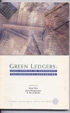 Imagen de archivo de Green Ledgers: Case Studies in Corporate Environmental Accounting a la venta por Ergodebooks