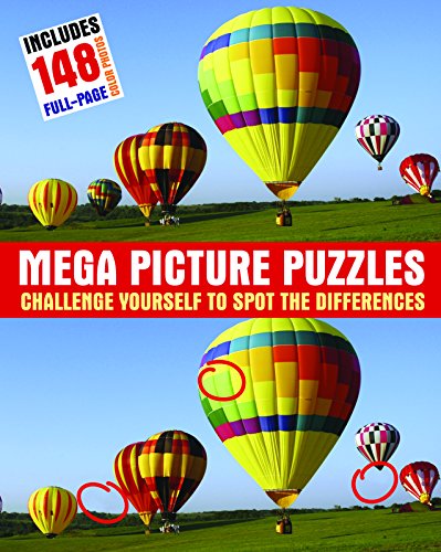 Mega Picture Puzzles: Challenge Yourself to Spot the Differences (9781569756454) by Schwartz, Steven