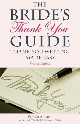 9781569762837: The Bride's Thank You Guide: Thank You Writing Made Easy