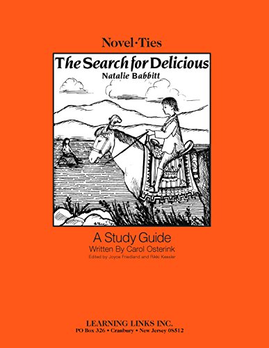 Beispielbild fr Search for Delicious: Novel-Ties Study Guide zum Verkauf von Save With Sam