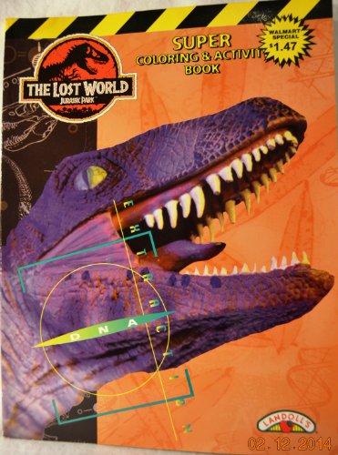 9781569879511 the lost world jurassic park super coloring