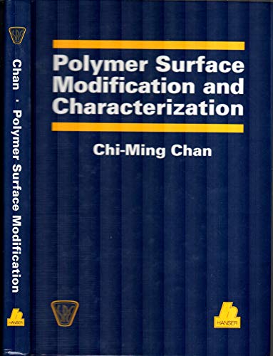 9781569901588: Polymer Surface Modification and Characterization