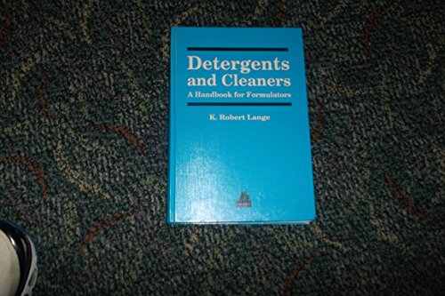 Stock image for Detergents and Cleaners: A Handbook for Formulators for sale by Irish Booksellers