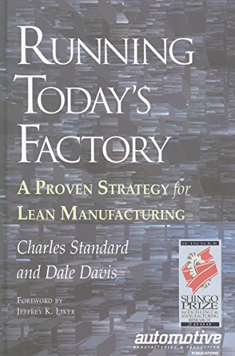 Stock image for Running Today's Factory: A Proven Strategy for Lean Manufacturing for sale by SecondSale