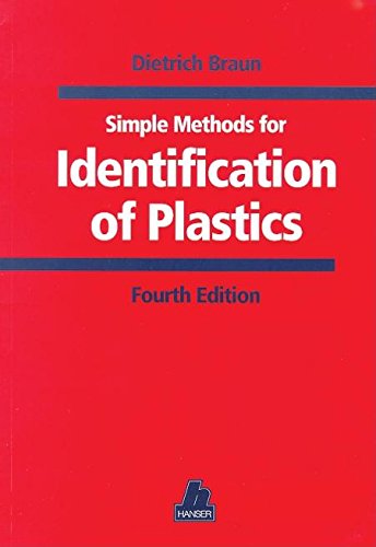 Beispielbild fr Simple Methods for Identification of Plastics zum Verkauf von Better World Books
