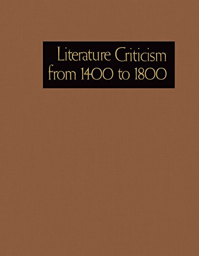 9781569956557: Literature Criticism from 1400 to 1800: Critical Discussion of the Works of Fifteenth-, Sixteenth-, Seventeenth-, and Eighteenth-Century Novelists, Poets, Playwrights, Philosophers, and Others: 244