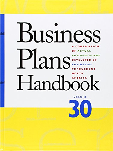 Beispielbild fr Business Plans Handbook : A Compilation of Business Plans Developed by Individuals Throughout North America zum Verkauf von Better World Books: West