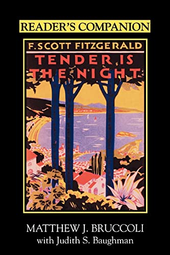 Imagen de archivo de Reader's Companion to F. Scott Fitzgerald's Tender Is the Night a la venta por ThriftBooks-Atlanta