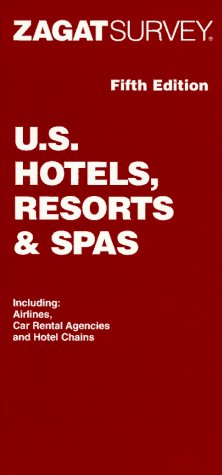 9781570060816: Zagatsurvey U.S. Hotels, Resorts & Spas, 1998 [Lingua Inglese]