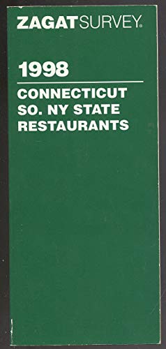 Beispielbild fr Zagat Survey 1998 Connecticut/Southern New York State Restaurants zum Verkauf von Robinson Street Books, IOBA